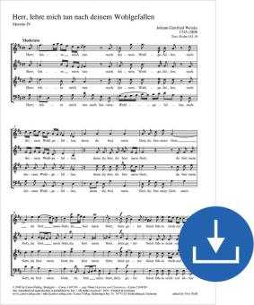 Herr, lehre mich tun nach deinem Wohlgefallen Download
