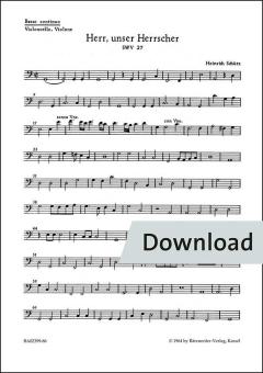 Herr, unser Herrscher SWV 27 Download