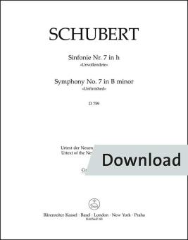 Sinfonie Nr. 7 h-Moll D 759 Download