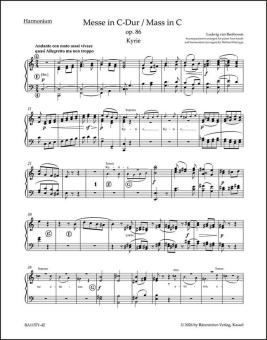 Messe C-Dur op. 86 Standard