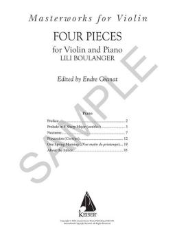 4 Pieces from Much Ado About Nothing 