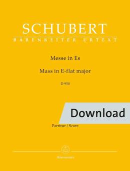Mass in E flat major D 950 Download