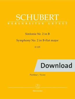 Symphony No. 2 in B flat major D 125 Download