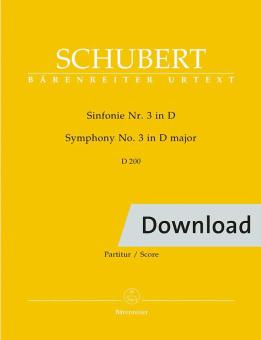 Symphony No. 3 in D major D 200 Download
