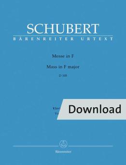 Mass in B flat major op. post. 141 D 324 Download