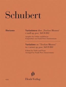 Variations on "Trockne Blumen" e minor op. post. 160 D 802 
