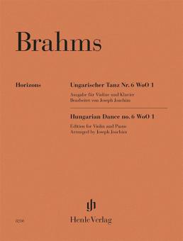 Hungarian Dance no. 6 WoO 1,6 