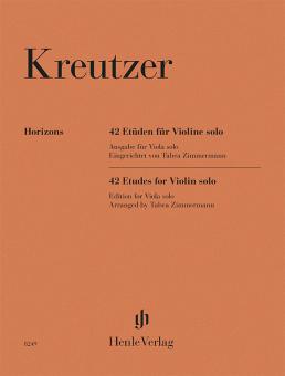 42 Etudes for Violin solo 