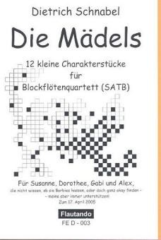 Die Mädels für 4 Blockflöten (SATB) 