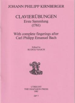 Clavierübungen 1 Band 1 