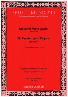 12 Pensieri per l'Organo Band 2 (Nr. 7-12) 
