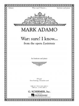 War: Sure. I Know ... 