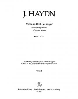 Mass No. 11 in B-flat major Hob. XXII:13 