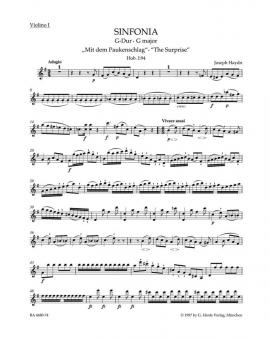 Symphonie No. 94 in G Hob. I:94 