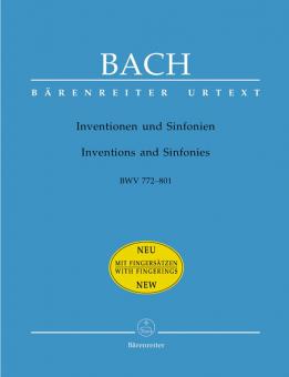 Inventions and symphonies BWV 772-801 Standard