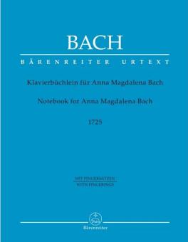 Piano booklet for Anna Magdalena Bach Standard