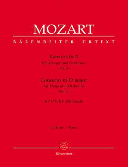 Konzert Nr. 5 D-Dur KV 175, Rondo D-Dur KV 382 Standard