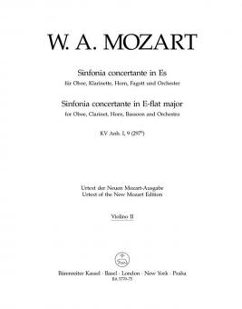 Sinfonia concertante Es-Dur KV Anh. I,9 (297b) 