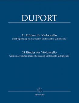 21 Etudes for violoncello Standard
