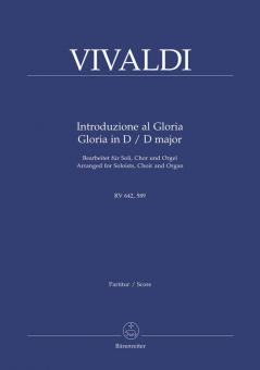 Introduzione al Gloria Gloria in D Standard
