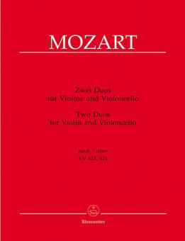 Two Duos for Violin and Violoncello 