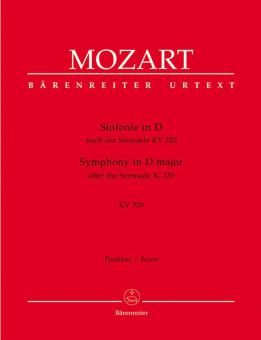 Sinfonie D-Dur nach der Serenade KV 320 