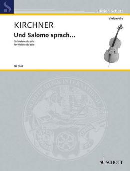 Und Salomo sprach ... Standard