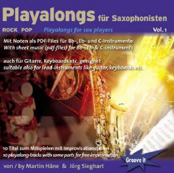 Playbacks für Saxophonisten Vol. 1 