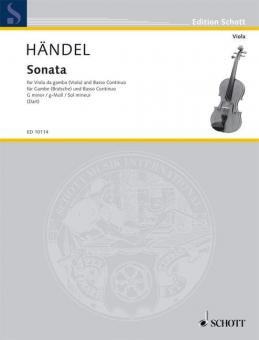 Sonata G Minor Standard
