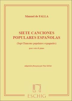 Siete Canciones Populares Espanolas 