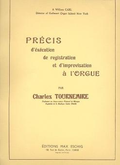 Précis d'exécution, de registration et d'improvisation 