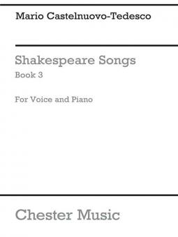 Shakespeare Songs Book 3 