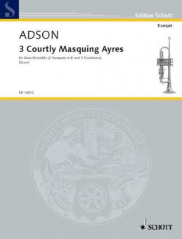 3 Courtly Masquing Ayres Standard