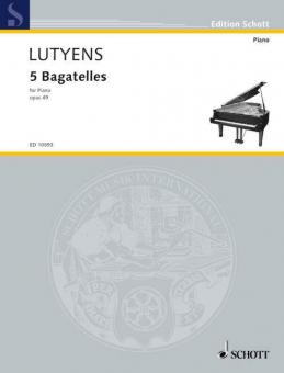 5 Bagatelles Op. 49 Standard