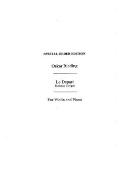 Le Depart Op. 40 