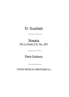 Sonata De La Suite LX No297 (Garcia Velasco) For Guitar 