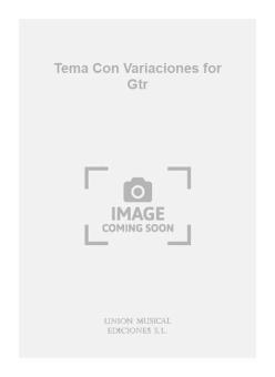 Tema Con Variaciones For Guitar 