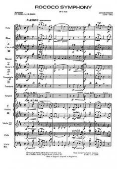 Rococo Symphony Op.5 No.5 