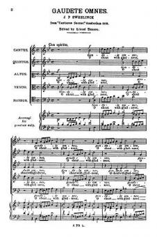 Sweelinck, O Shout With Gladness SSATB 