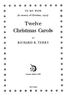 Terry, Rr Twelve Christmas Carols SATB 