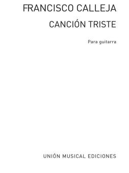 Cancion Triste For Guitar 
