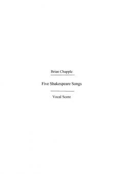 Five Shakespeare Songs 