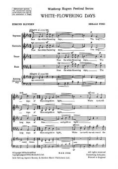 White-Flowering Days op. 37 