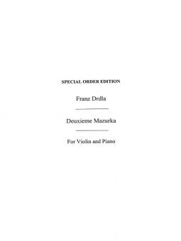 Deuxieme Mazurka For Violin And Piano Op. 23 