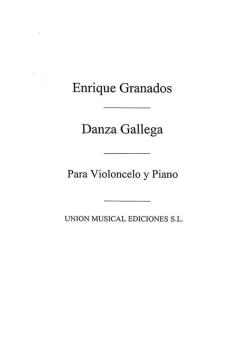 Gallega For Cello And Piano 