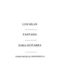 Fantasia (Tarrago) For Guitar 