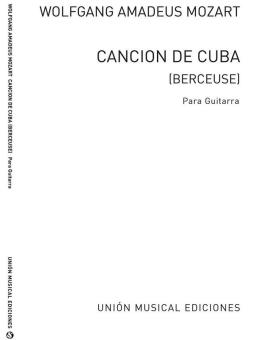 Cancion De Cuna (Garcia Velasco) For Guitar 