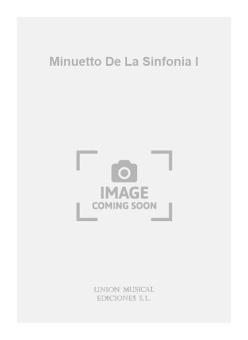 Minuetto De La Sinfonia I (Lopez Villanueva) For Guitar 