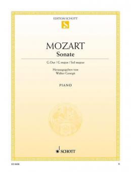 Sonata G Major K 283 Standard