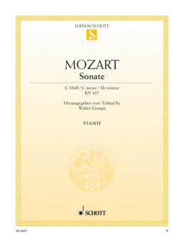 Sonata C Minor K 457 Standard